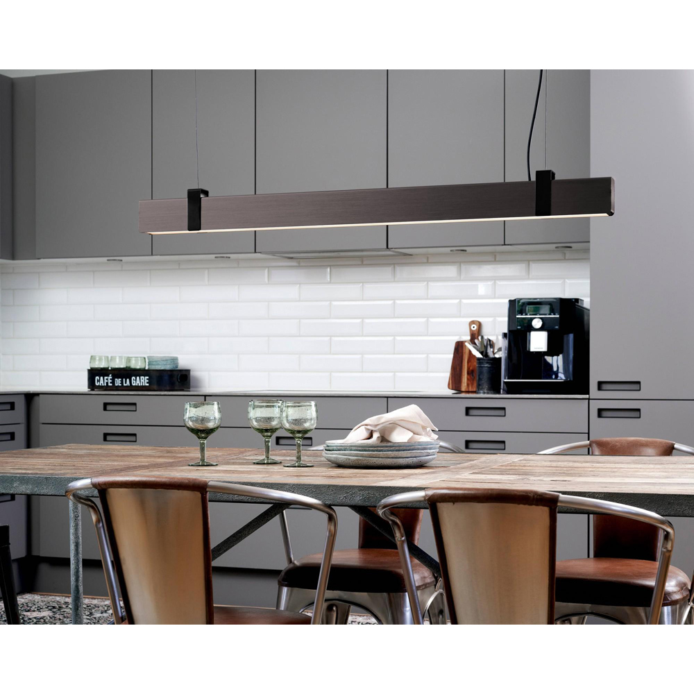 Nordlux Lilt 115 Dark Grey Steel Pendant Light Image 2