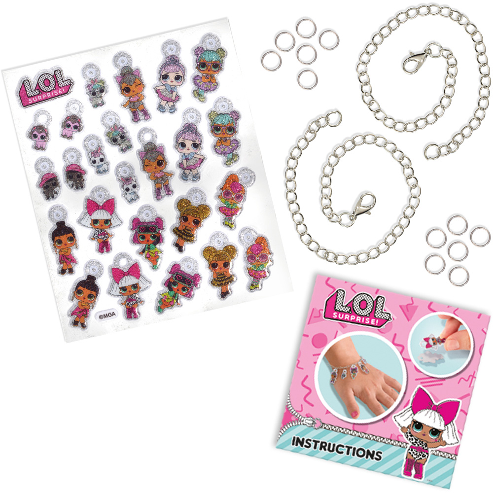 SES Creative L.O.L. Puffy Sticker Bracelets Image 2