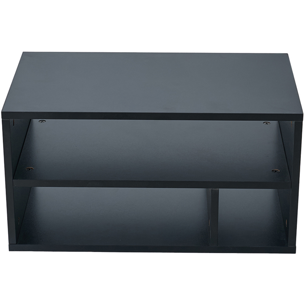 Living and Home 3 Shelf Black Desktop Printer Stand Image 6