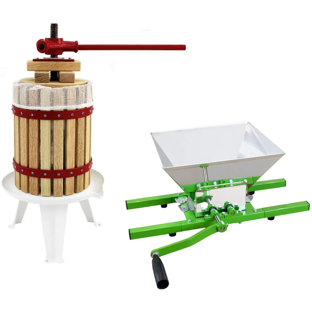 MonsterShop KuKoo Manual Fruit Crusher and Fruit Press Set 18L Image 1