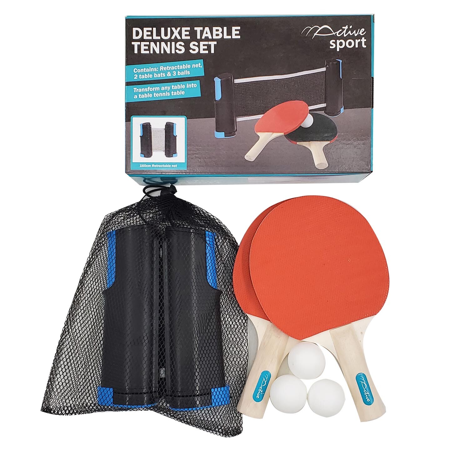 Deluxe Active Sport Table Tennis Set Image 2
