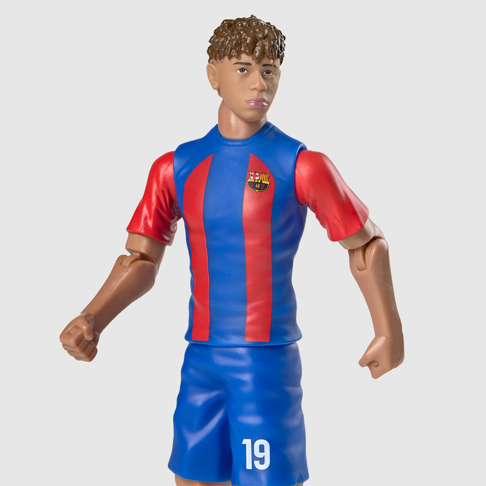 Banbo Lamine Yamal FC Barcelona Fully Articulated Football Figurine Image 6