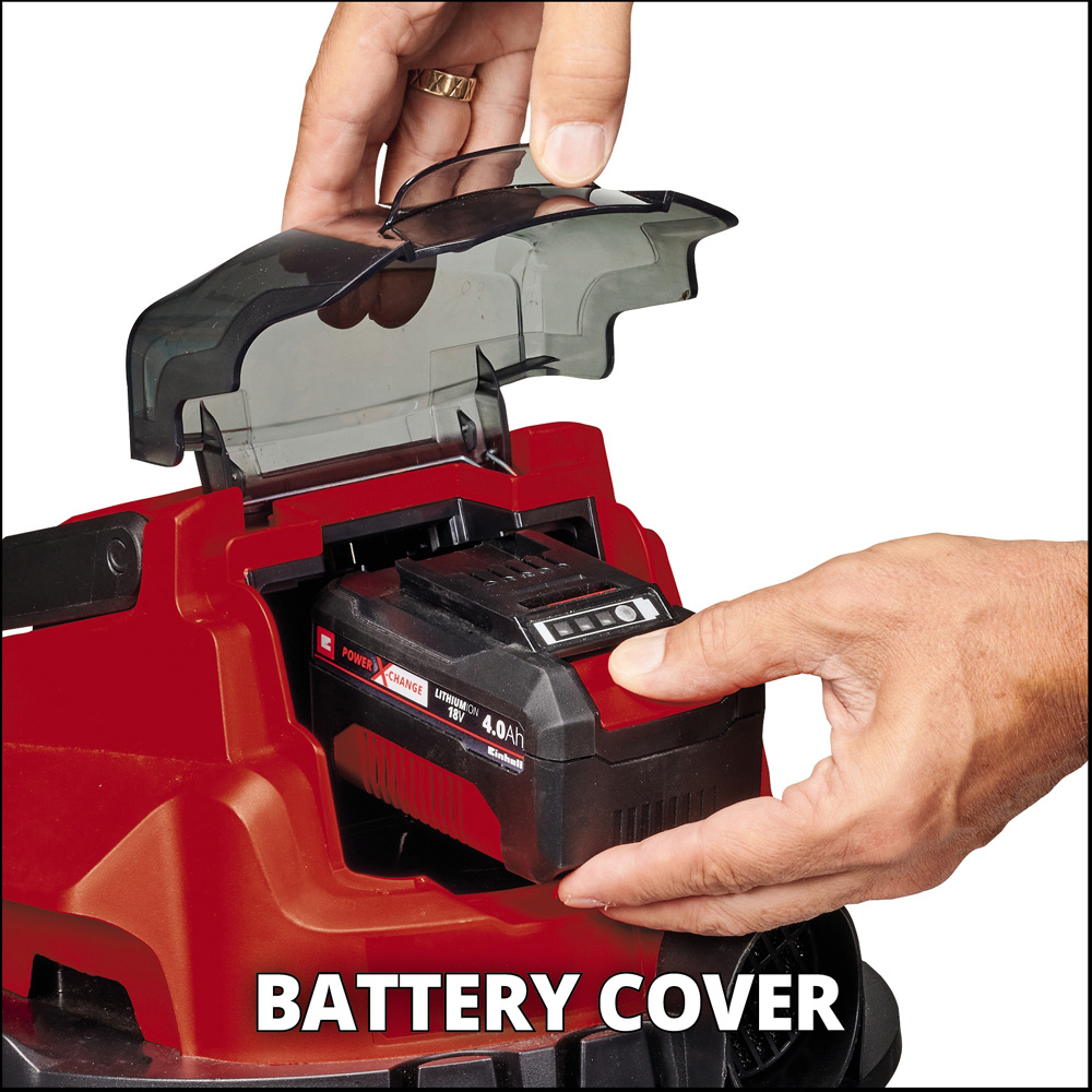 Einhell Power X-Change TC-VC 18/15 Li-Solo Cordless Wet and Dry Vacuum Cleaner Image 8