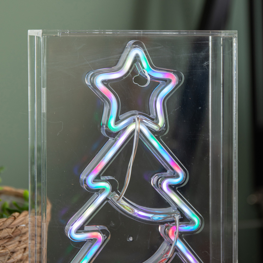 Samuel Alexander RGB LED Neon Flex Christmas Tree 30cm Image 5