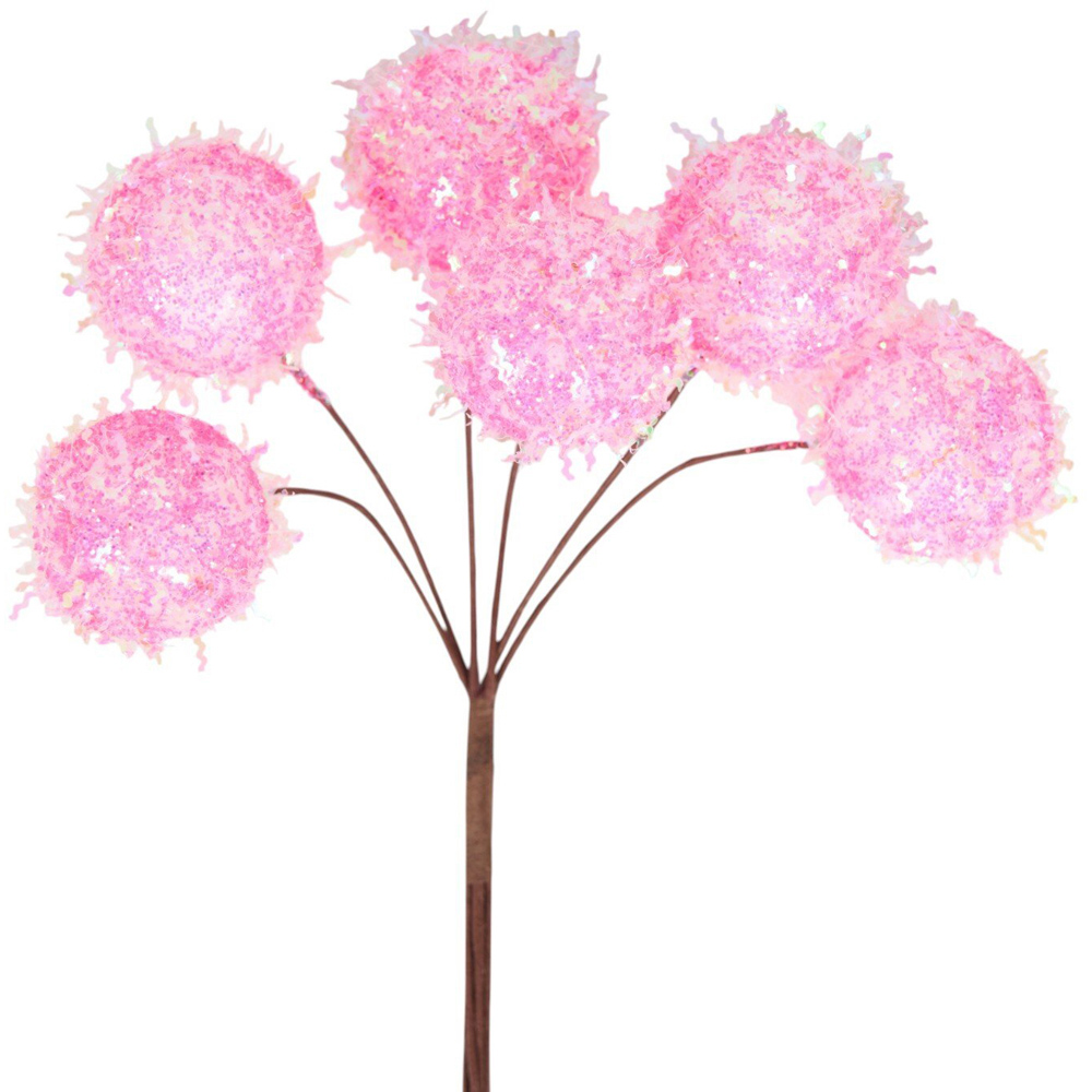 Pack of 6 Mini Pom Poms Image 5
