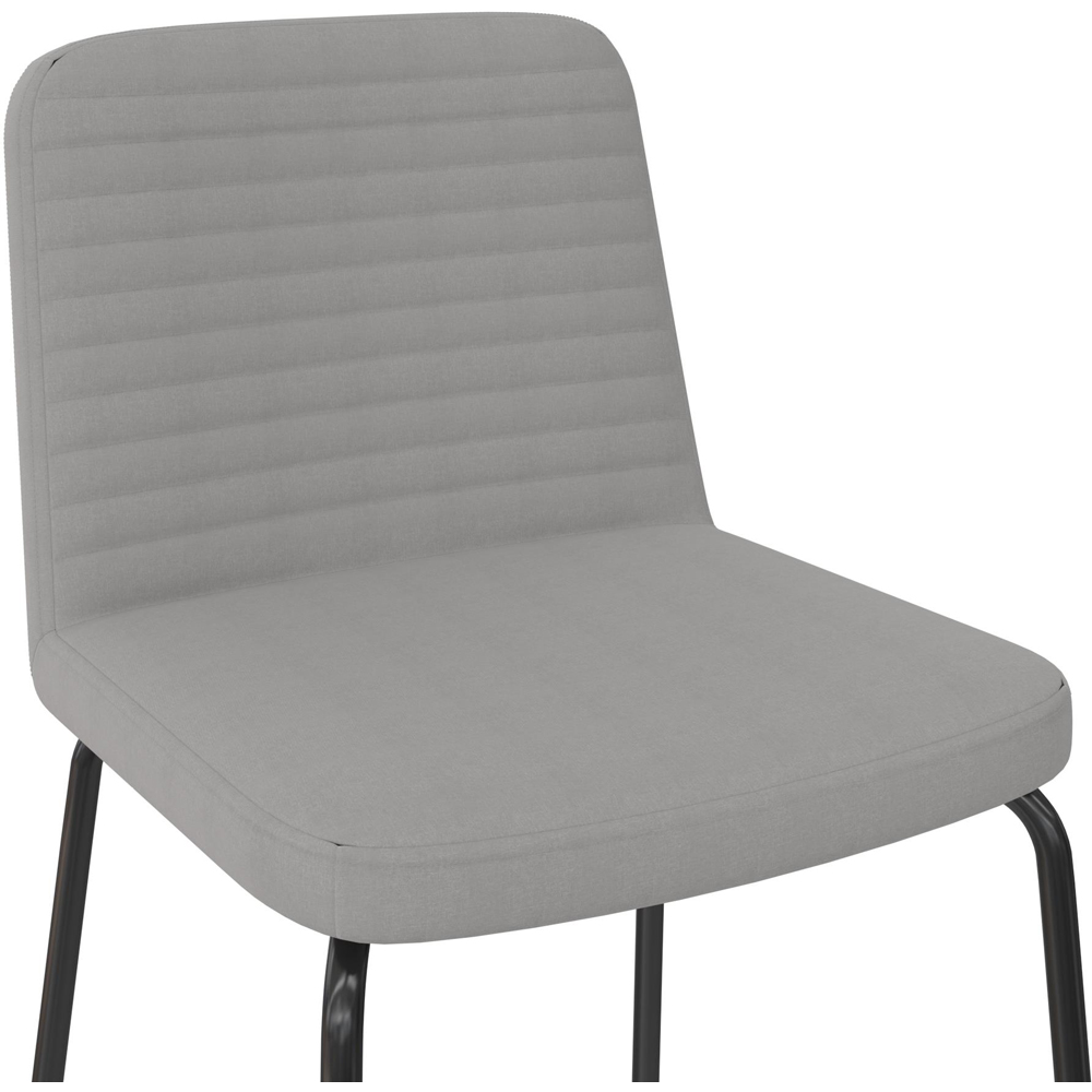 Dorel Corey Grey Faux Leather Counter Stool Image 7