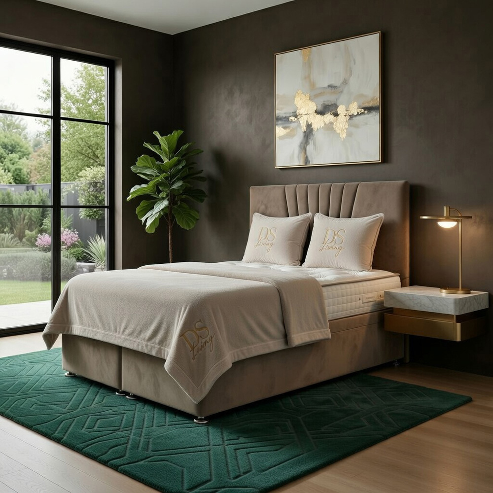 DS Living Vesper Double Mink Ottoman Bed Image 4