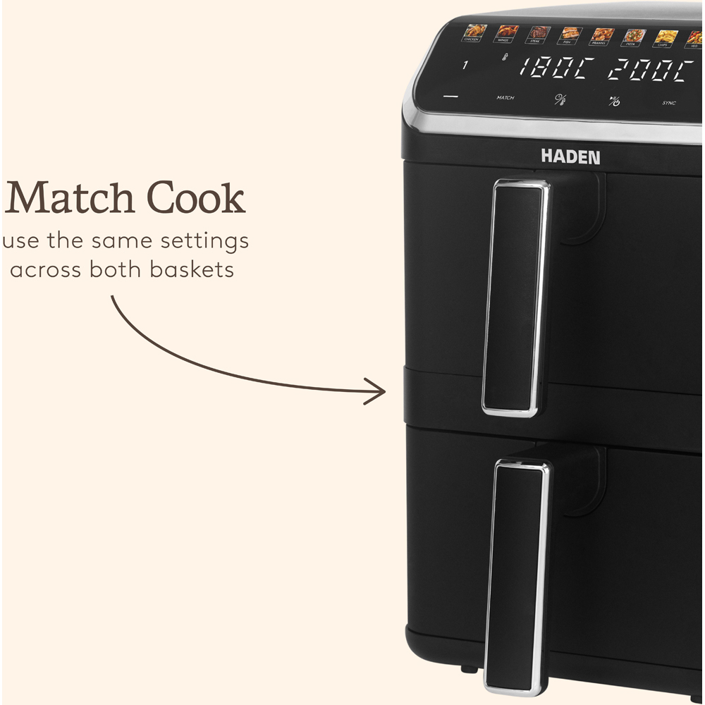 Haden 216359 5L Double Stack Air Fryer Image 3