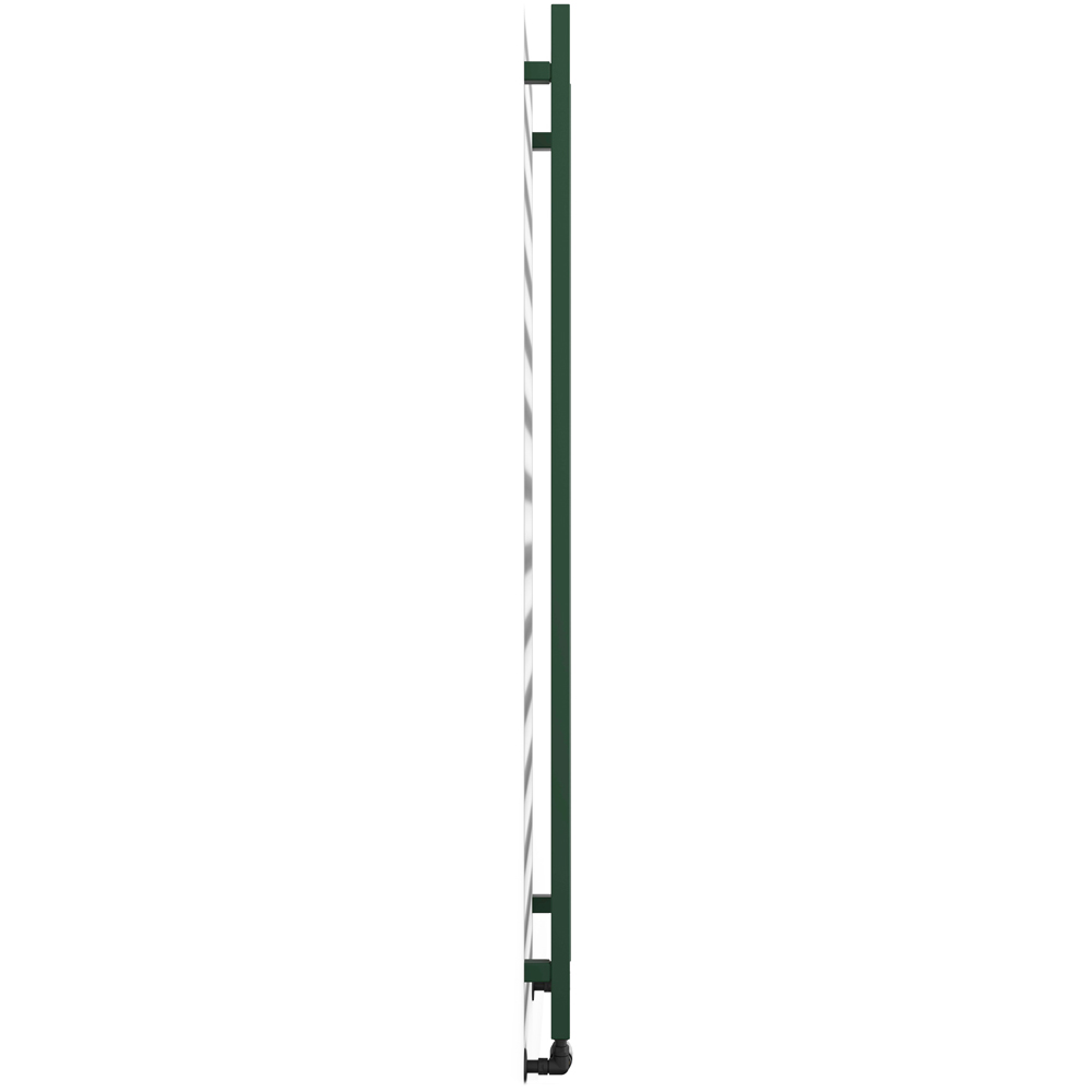 Terma Vivo Matt Green Heated Towel Rail 2019 BTU 1630 x 500mm Image 4