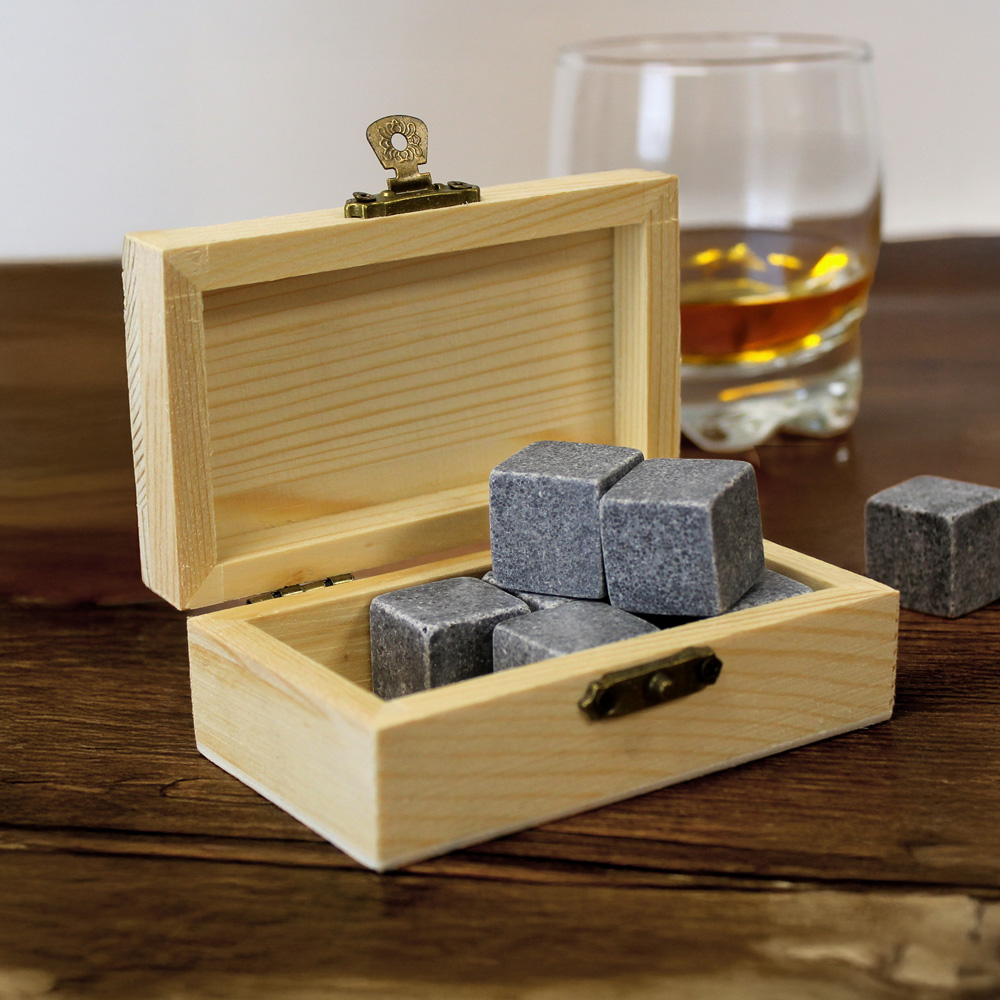 Personalised Memento Company Personalised Free Text Whisky Stones Image 2