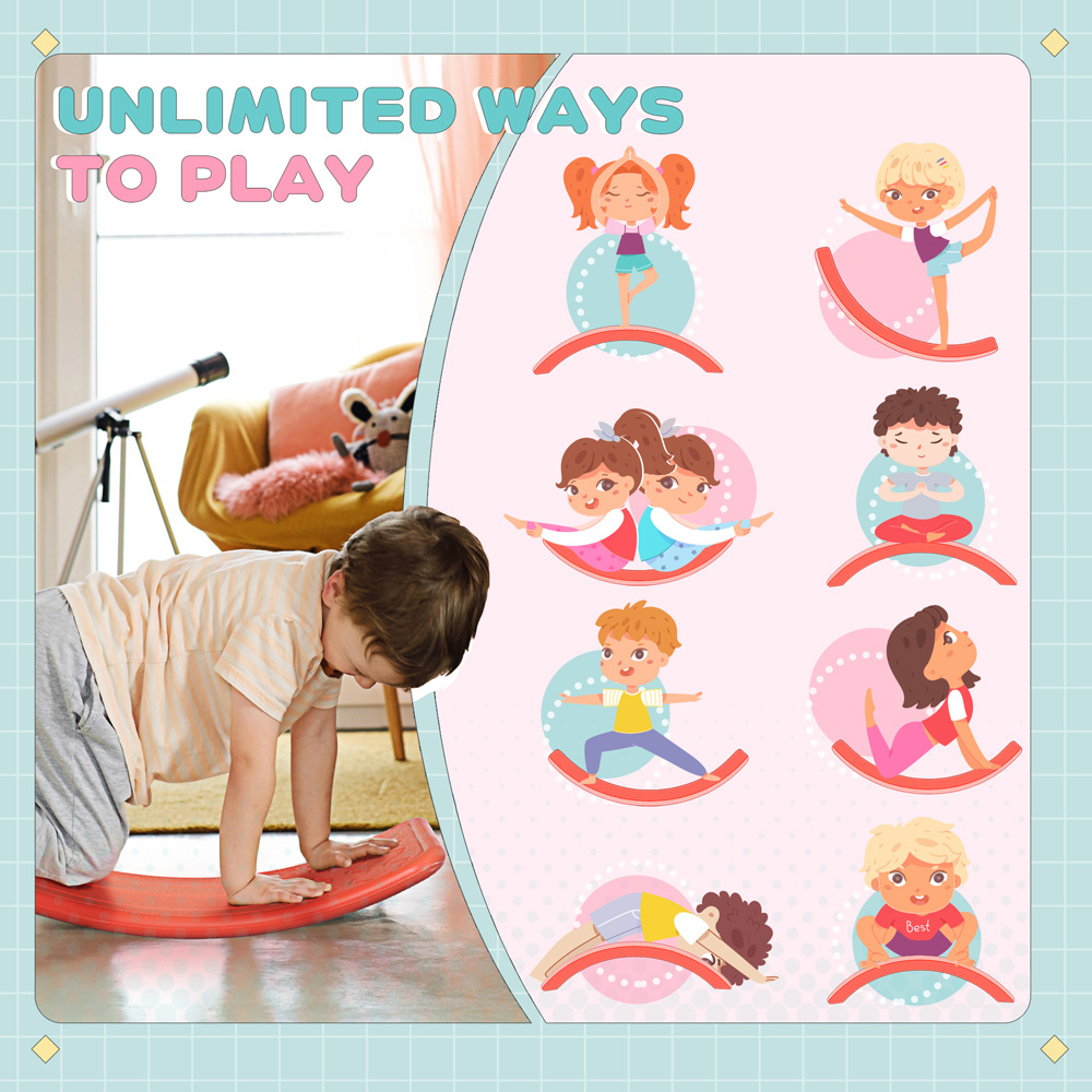 Tommy Toys Red Kids Balance Board Image 4