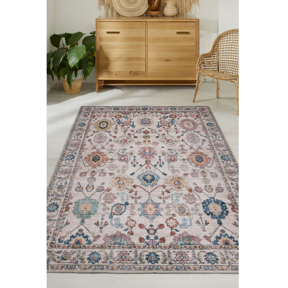 Homemaker Roma Ivory Traditional Flat Rug 160 x 230cm Image 4