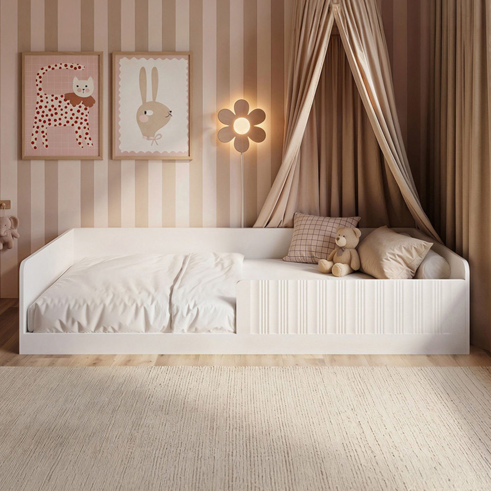 Flair Nadia Single White Montessori Bed Image 1