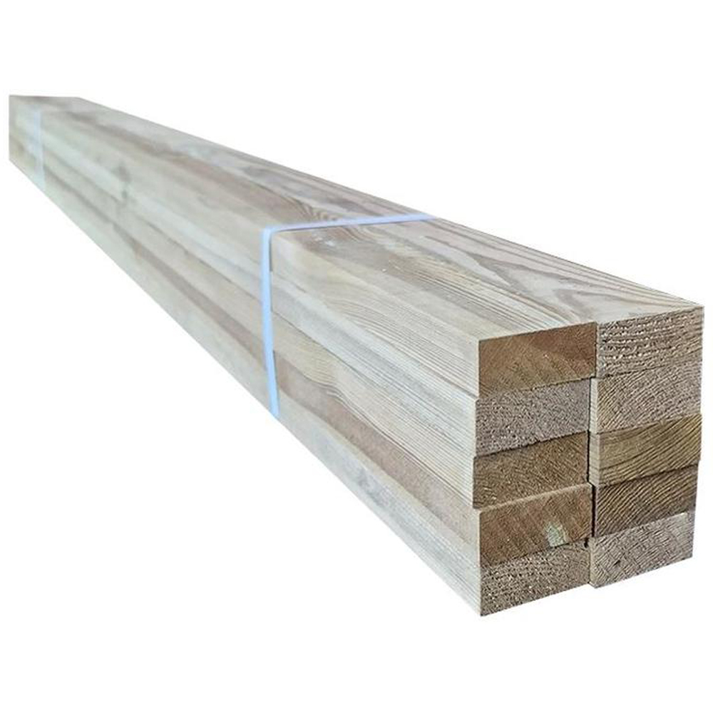 Snowdon Timber Pressure Treated Garden Battens 2.4m x 50 x 25mm 10 Pack Image 3