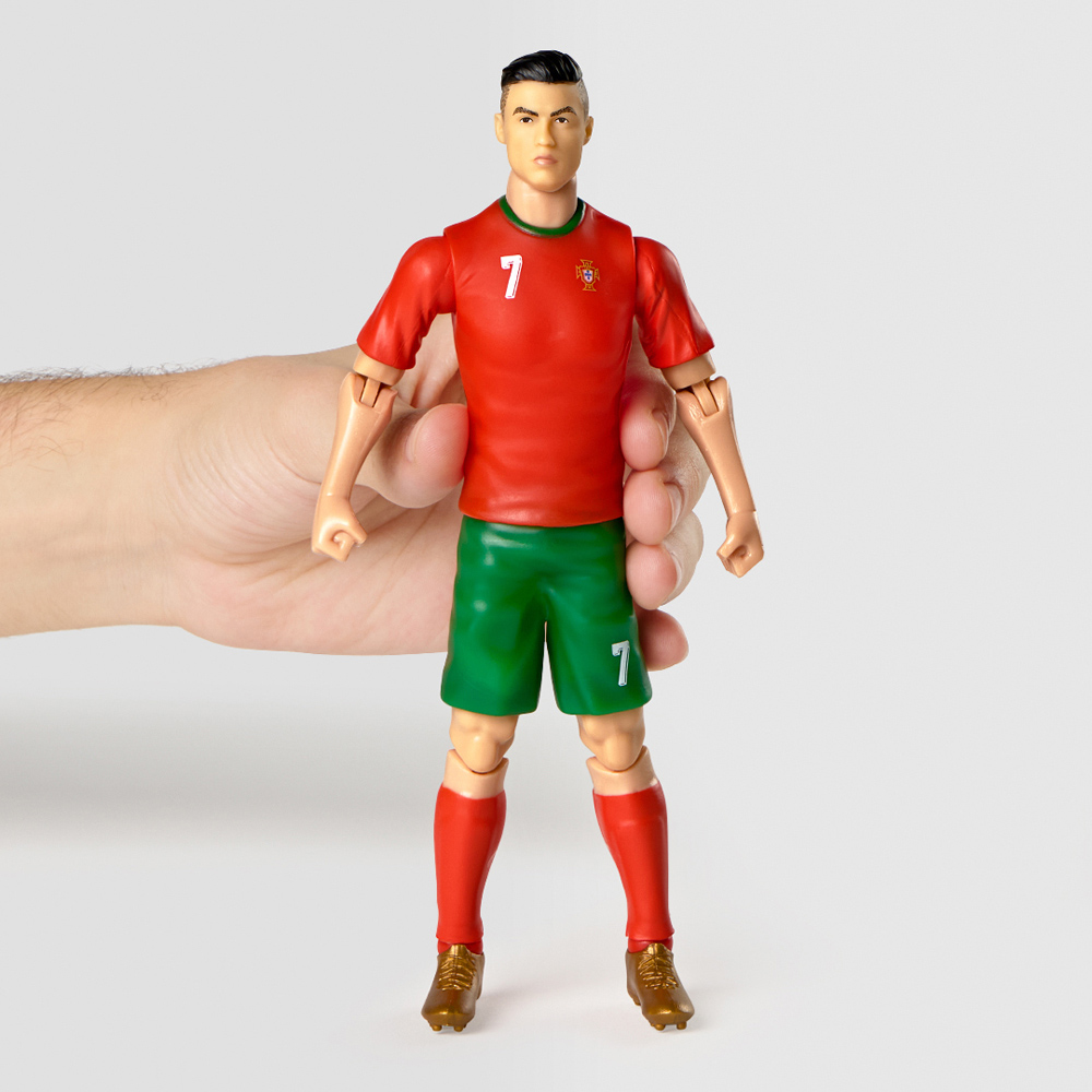 Banbo Cristiano Portugal Fully Articulated Football Figurine Image 5