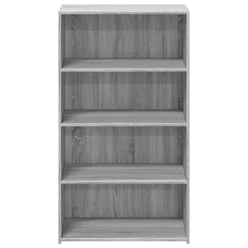 vidaXL 4 Shelf Grey Sonoma Highboard Image 4
