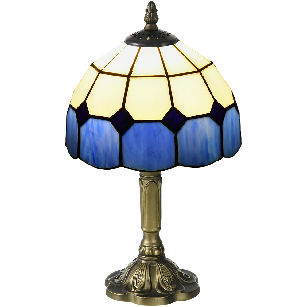 Portland Blue Antique Table Lamp Image 1