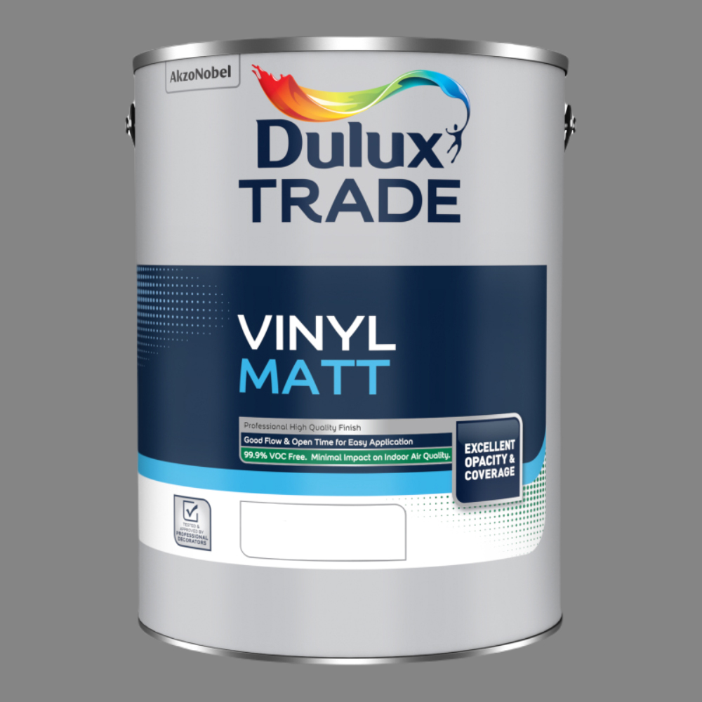 Dulux Trade Urban Obsession Walls and Ceilings Vinyl Matt Paint 5L Image 2
