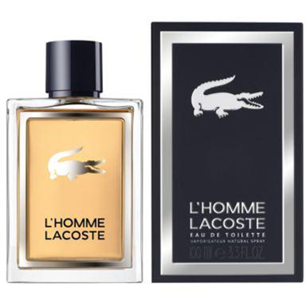 Lacoste L'Homme Eau De Toilette 100ml Spray Image 3