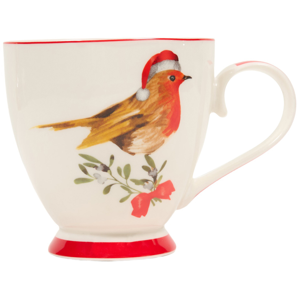 Robin Footed Bone China Mug Image 6