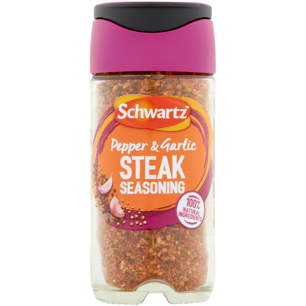 Schwartz Pepper and Garlic Steak Seasoning 46g Image