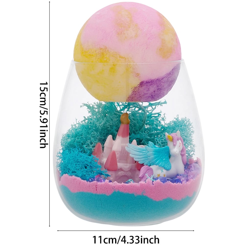 H&O Direct Kids DIY Pony Moon LED Terrarium Kit with Remote Image 6