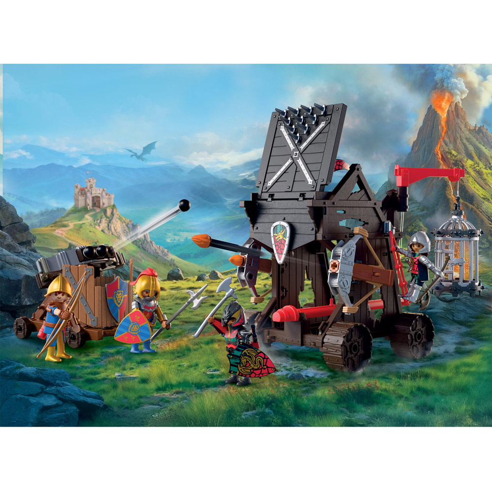 Playmobil Dragon Knight Attack Tower Play Set Image 5