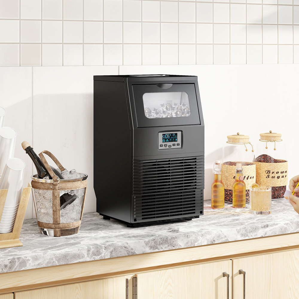 HOMCOM 800-254V70BK 30kg Ice Maker with 4kg Storage Image 2