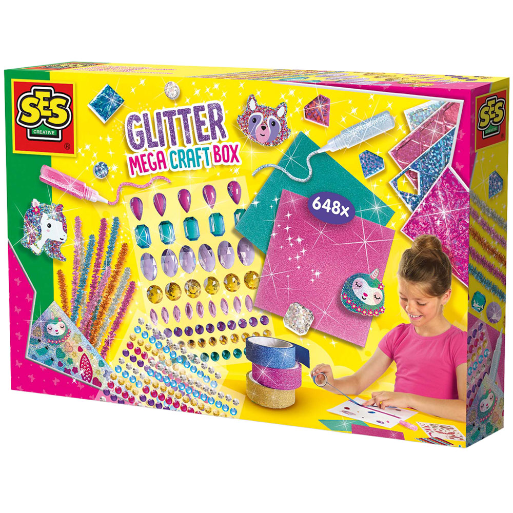 SES Creative Glitter Mega Craft Box Image 1