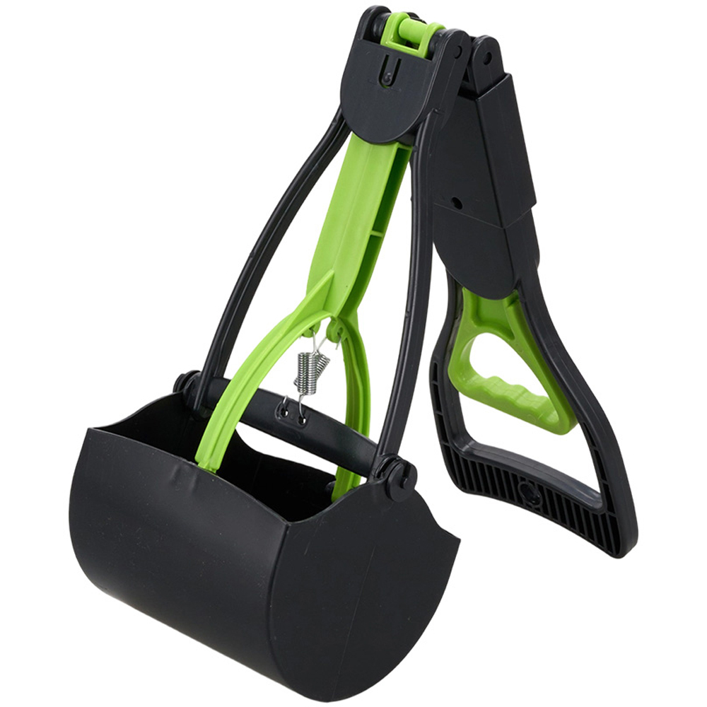 H&O Direct Foldable Long Handle Pet Poop Scooper Image 2