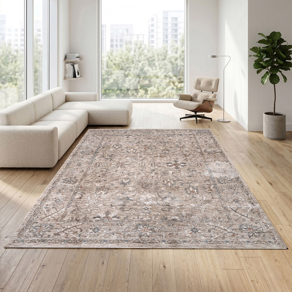 Camellia Rug Neutral Image 1
