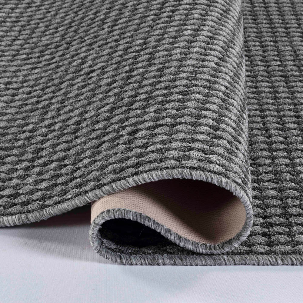 Desire Rugs Eden Grey Non Slip Door Mat 90 x 150cm Image 4