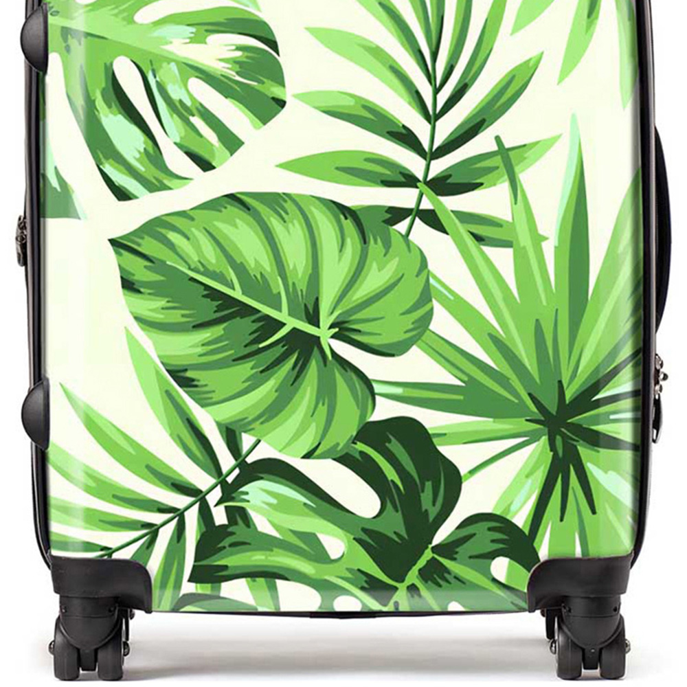 Warren Reed Designer Large Exotic Palm Leaves Suitcase Image 2