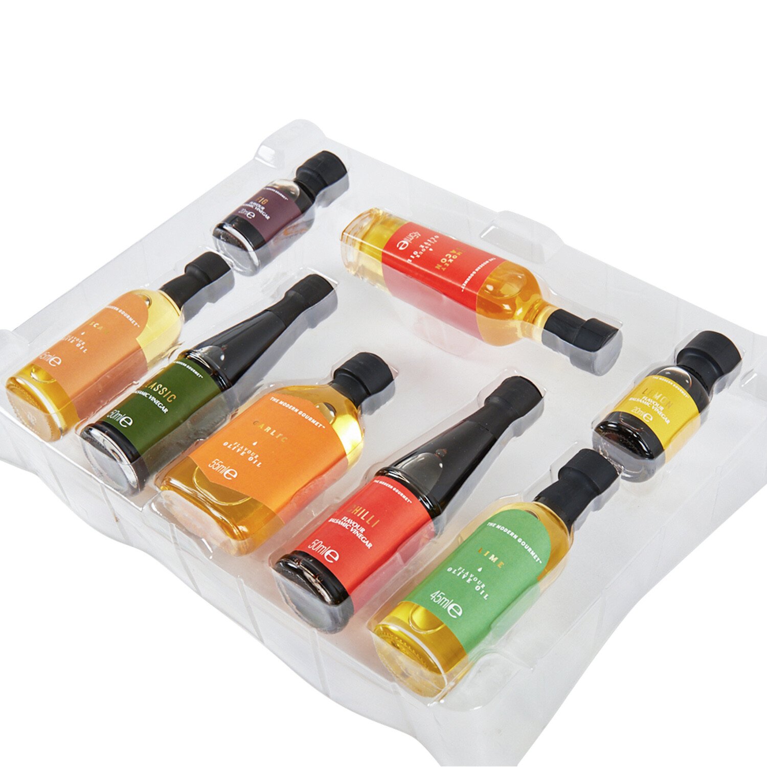 Pack of 8 Infused Balsamic and Olive Oil Set - White Image 3