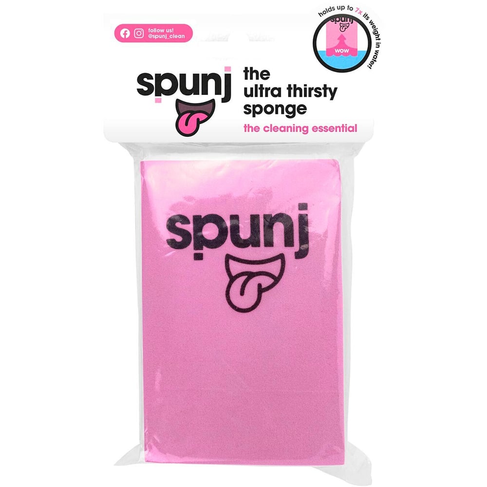 Spunj The Pink Ultra Thirsty Sponge Image