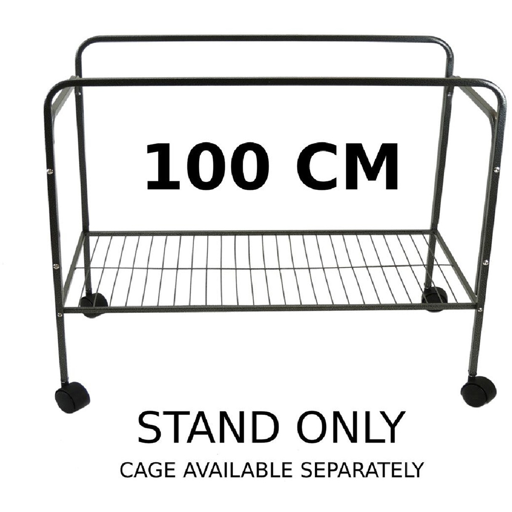 Little Friends X Part Black 100cm Rabbit Cage Stand Image 2