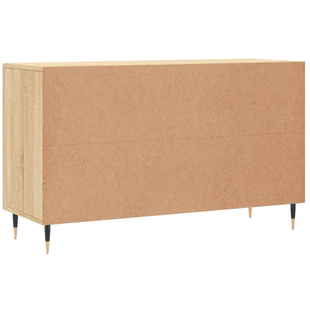 vidaXL 2 Door 2 Drawer Sonoma Oak Sideboard Image 8