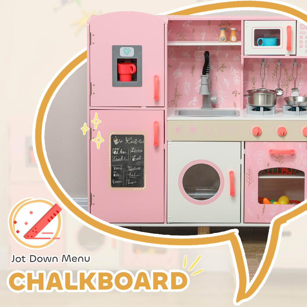 Tommy Toys Pink Kids Kitchen Playset Image 5