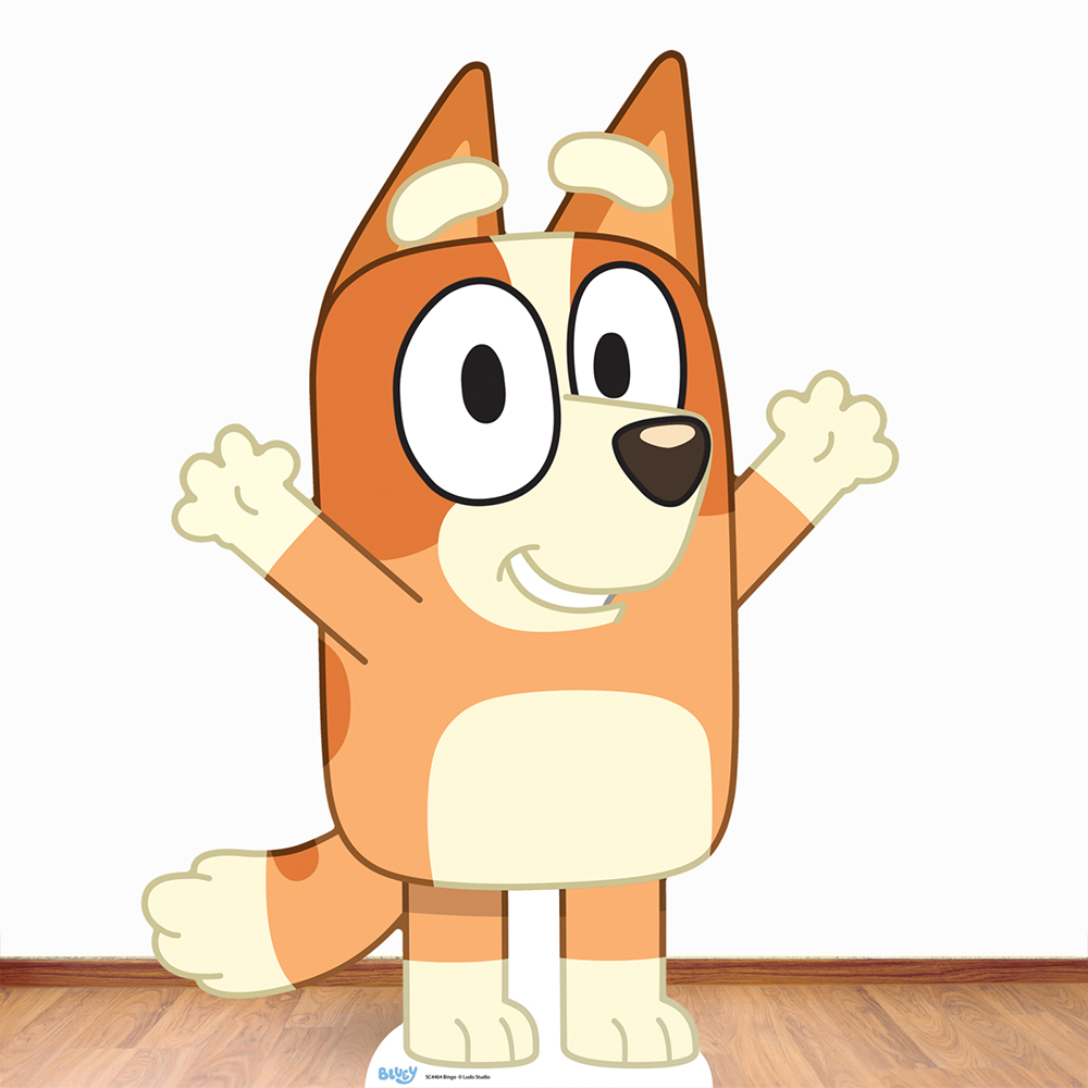 Star Cutouts Bingo Cardboard Cutout 2.3ft Image 3