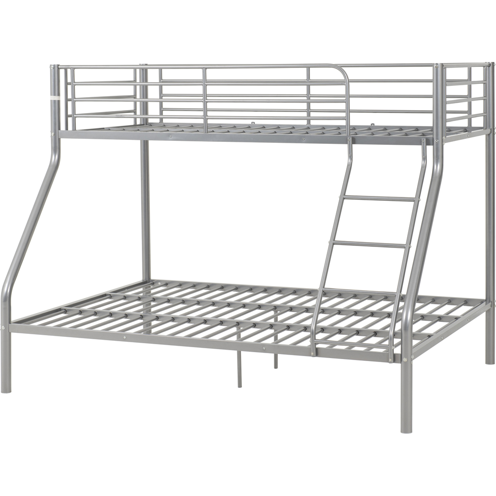 Seconique Tandi Triple Sleeper Silver Bunk Bed Image 2
