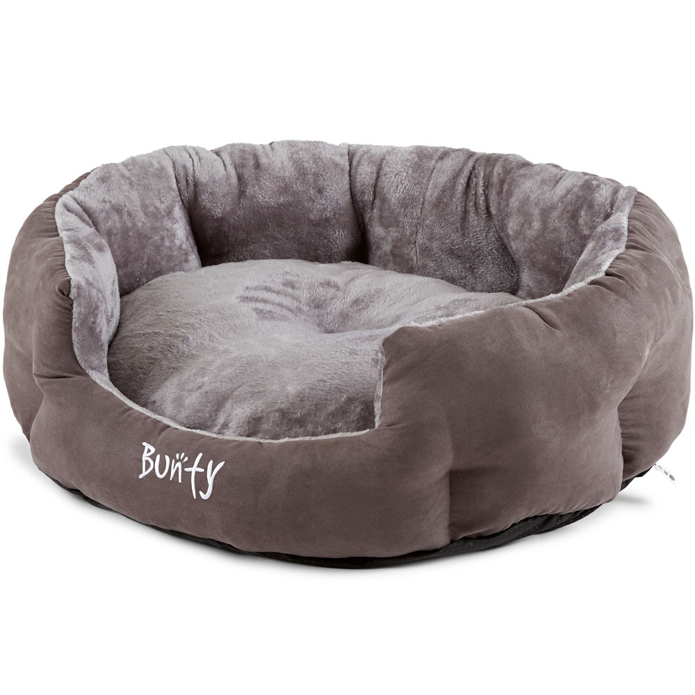 Bunty Polar Extra Large Grey Dog Bed Image 3