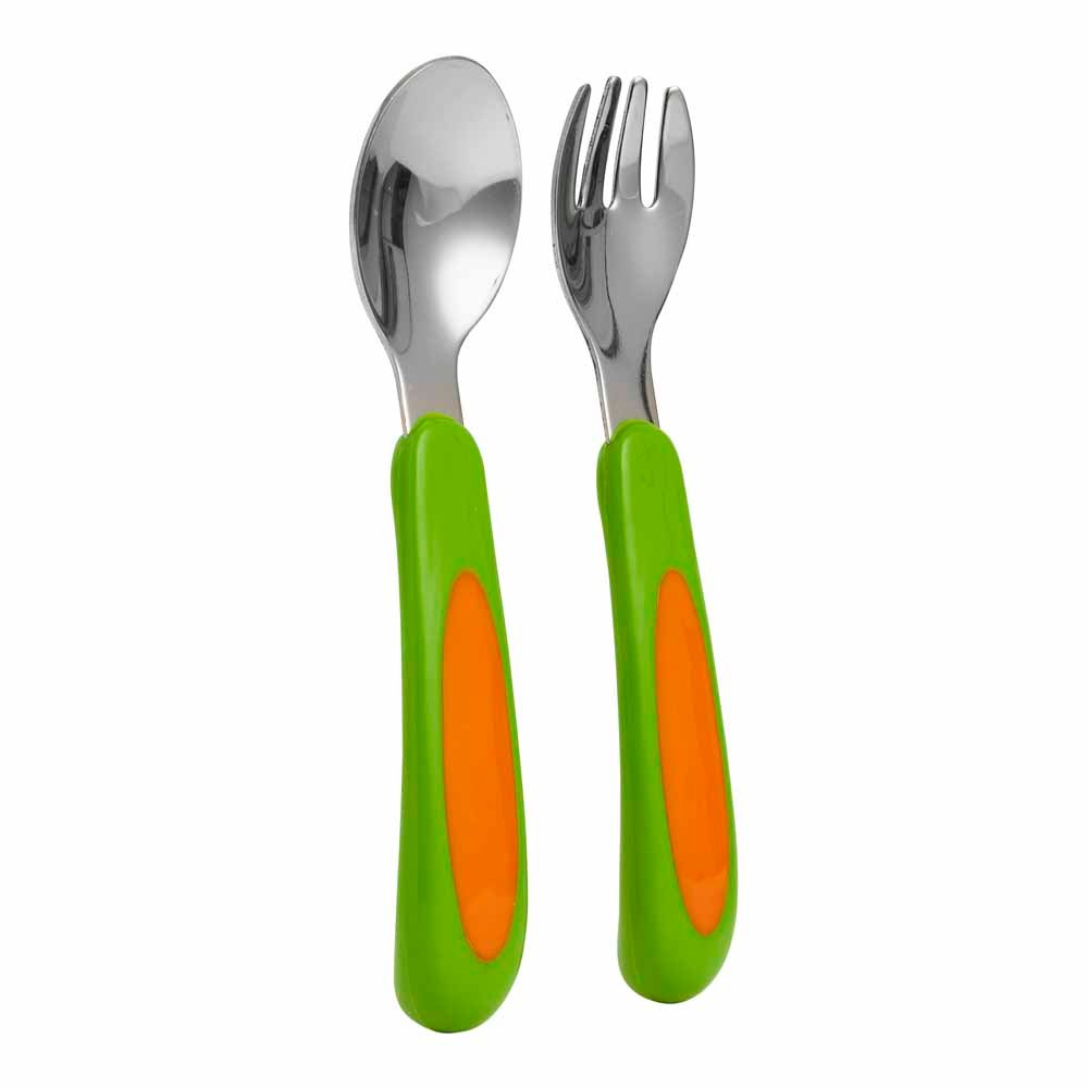Single Wilko Baby Cutlery Set in Assorted styles Image 4