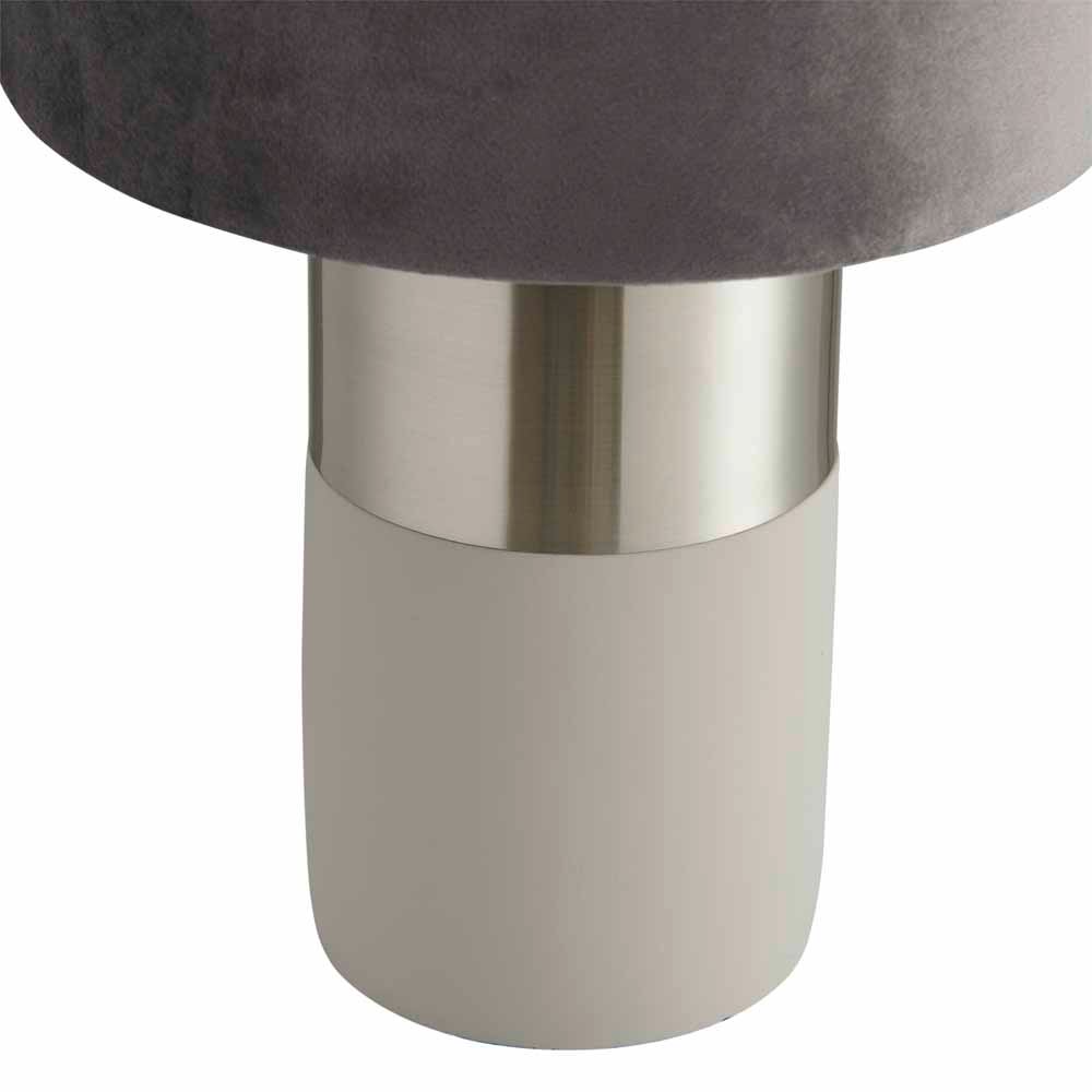 Wilko Grey Concrete Base Table Lamp Image 2
