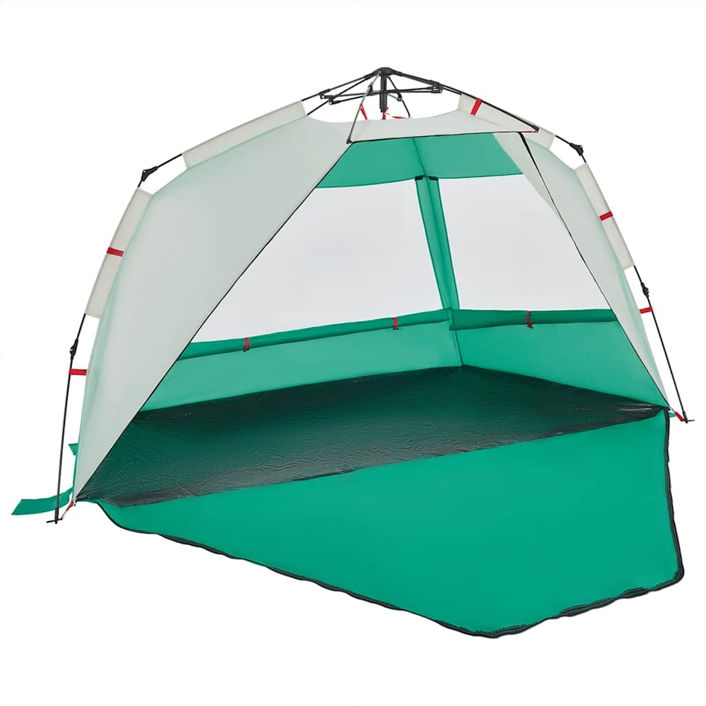 Walplus 3 Person Sea Green Quick Release Waterproof Beach Tent Image 3