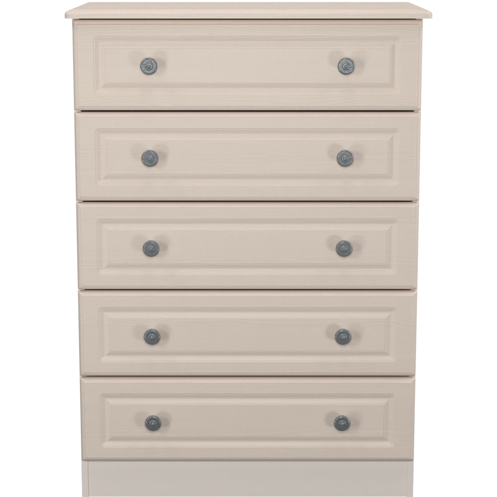 Crowndale Pembroke 5 Drawer Kashmir Ash Chest of Drawers Ready Assembled Image 2