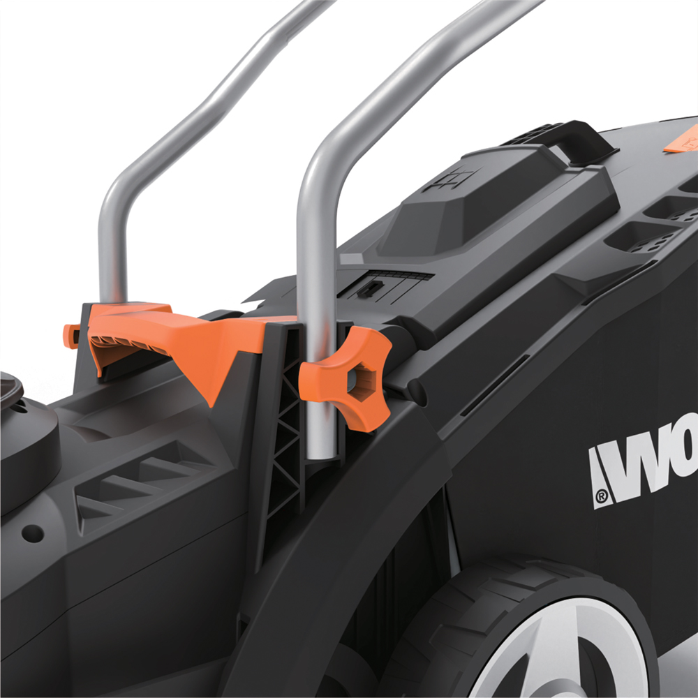 Worx WG733E 20V Cordless Brushless 33cm Lawn Mower with Battery and Charger Image 4