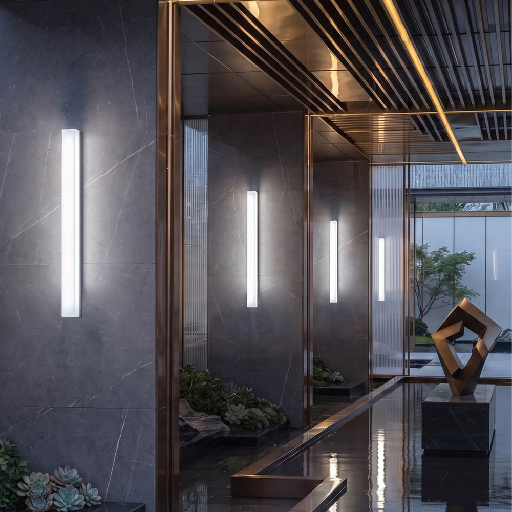 Living and Home 6000K Neutral LED Waterproof Wall Light 50cm Image 3