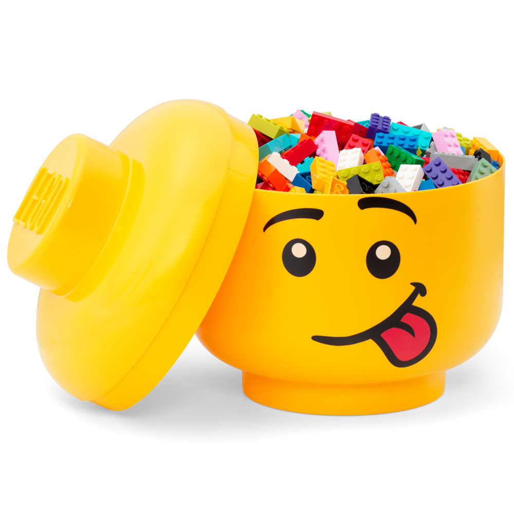 LEGO Set of 2 Silly Face Storage Head Image 3
