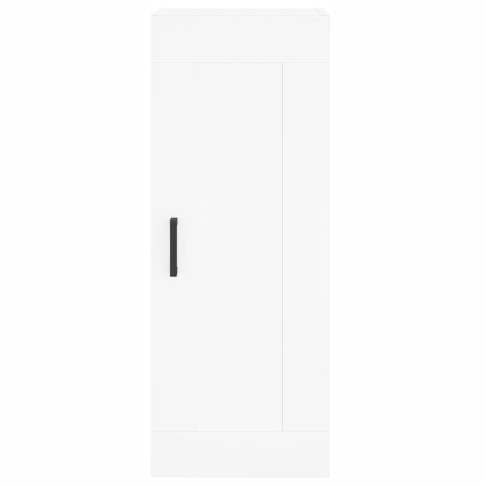 vidaXL Single Door 3 Drawer White Highboard Image 7