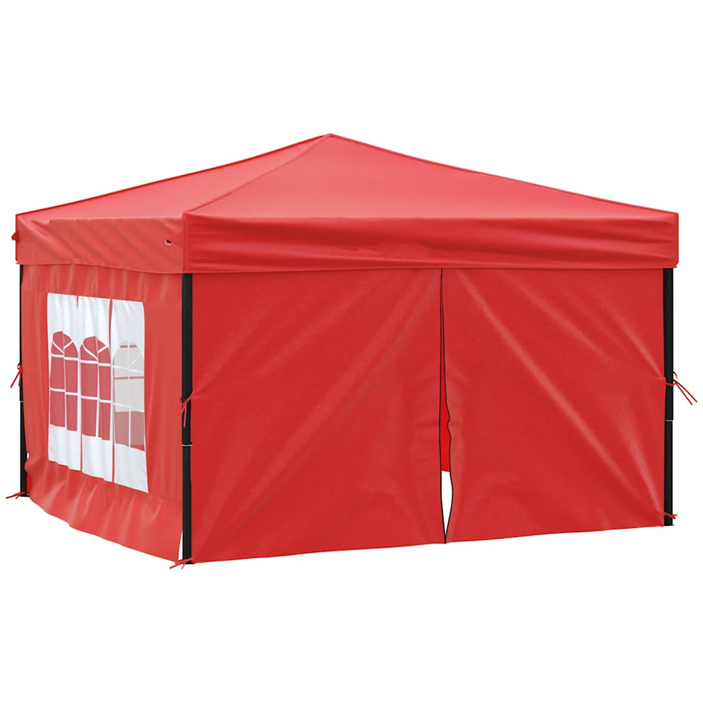 vidaXL 3 x 3m Red Foldable Party Tent Image 2